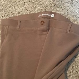 Betabrand 2XL Pants Khaki color